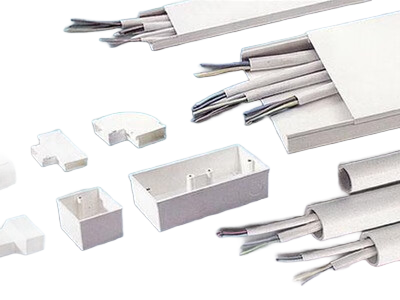 阻燃绝缘PVC电线槽、电工套管